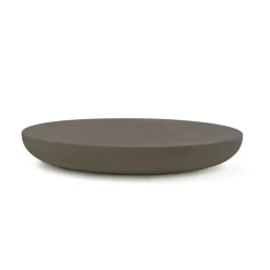 Table basse Olo - Ø 100 x h 15 cm - Anthracite