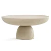 Table basse Olo - Ø 70 x h 33 cm - Ivoire