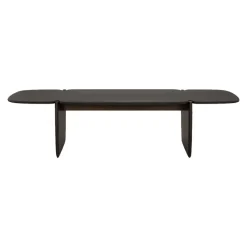 Table basse Polished Imperfect en acajou - Marron
