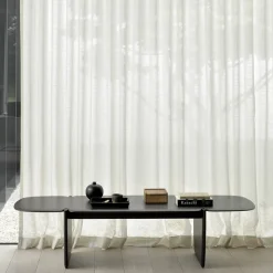 Table basse Polished Imperfect en acajou - Marron