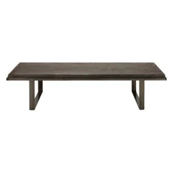 Table basse Stability terre d'ombre - Marron
