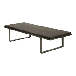 Table basse Stability terre d'ombre - Marron