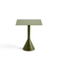 Table Cone Palissade - l 65 x p 65 x h 74 cm - Olive