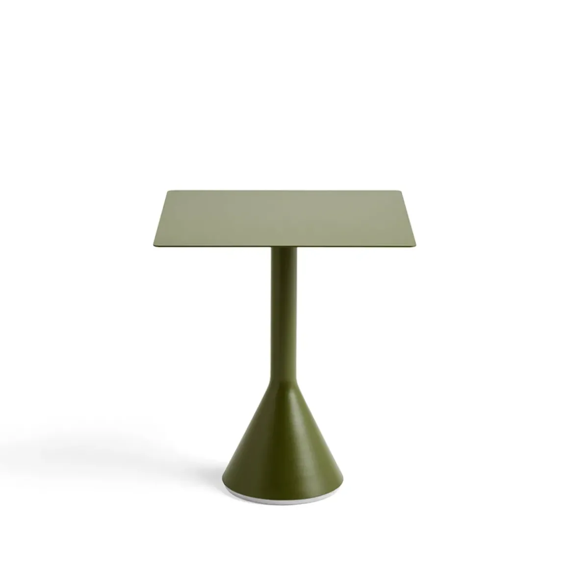Table Cone Palissade - l 65 x p 65 x h 74 cm - Olive