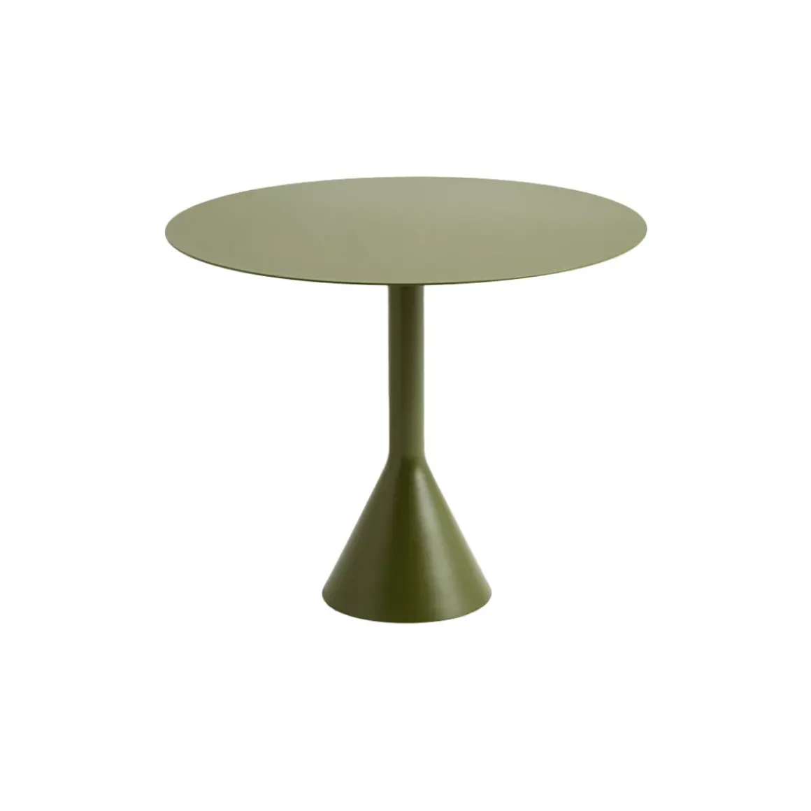 Table Cone Palissade - Ø 90 x h 74 cm - Olive