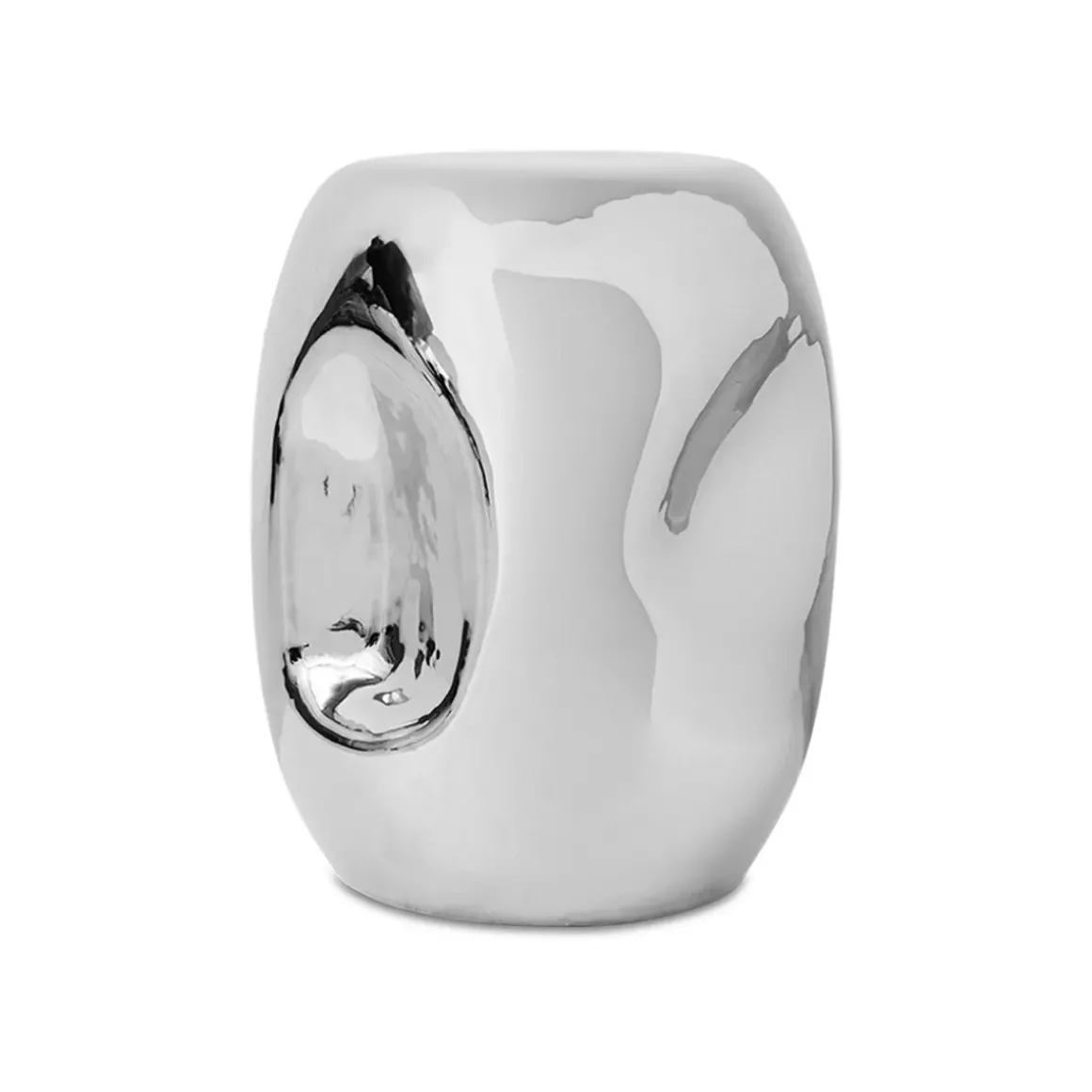 Table d'appoint Currents - Chrome