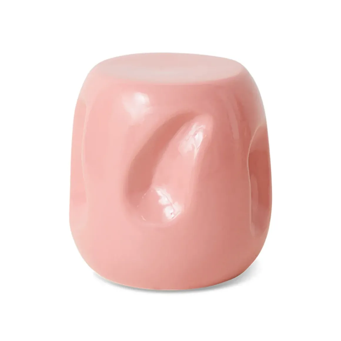 Table d'appoint Currents - Ø 38 cm - Corail