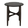 Table d'appoint Polished Imperfect en acajou - Marron