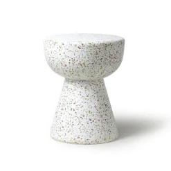 Table d'appoint Terrazzo - Blanc