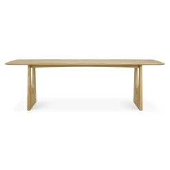 Table Geometric en chêne - L 250 cm