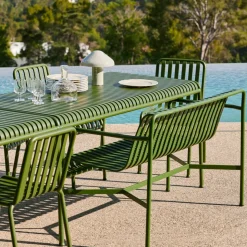 Table Palissade - l 170 x p 90 x h 75 cm - Olive