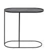 Table à plateau Oblong en métal et bois - L 69 cm