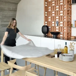 Table à rallonge Bok en chêne - L 160/240 cm