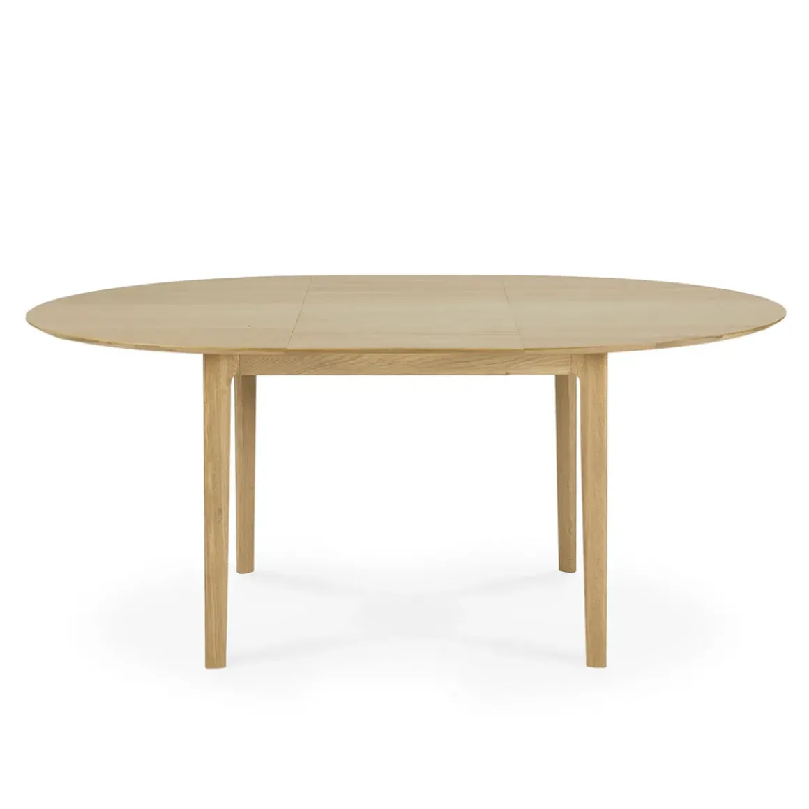 Table à rallonge Bok en chêne - L 129/179 cm