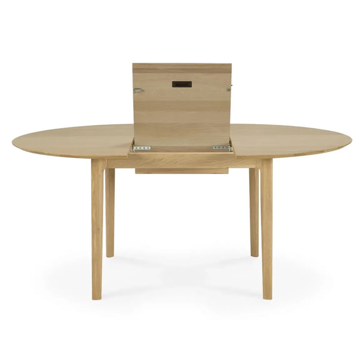 Table à rallonge Bok en chêne - L 129/179 cm