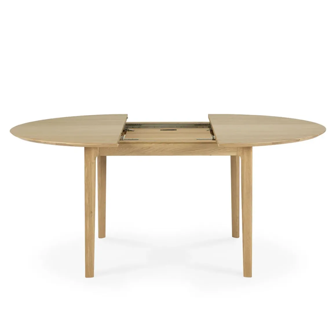 Table à rallonge Bok en chêne - L 129/179 cm