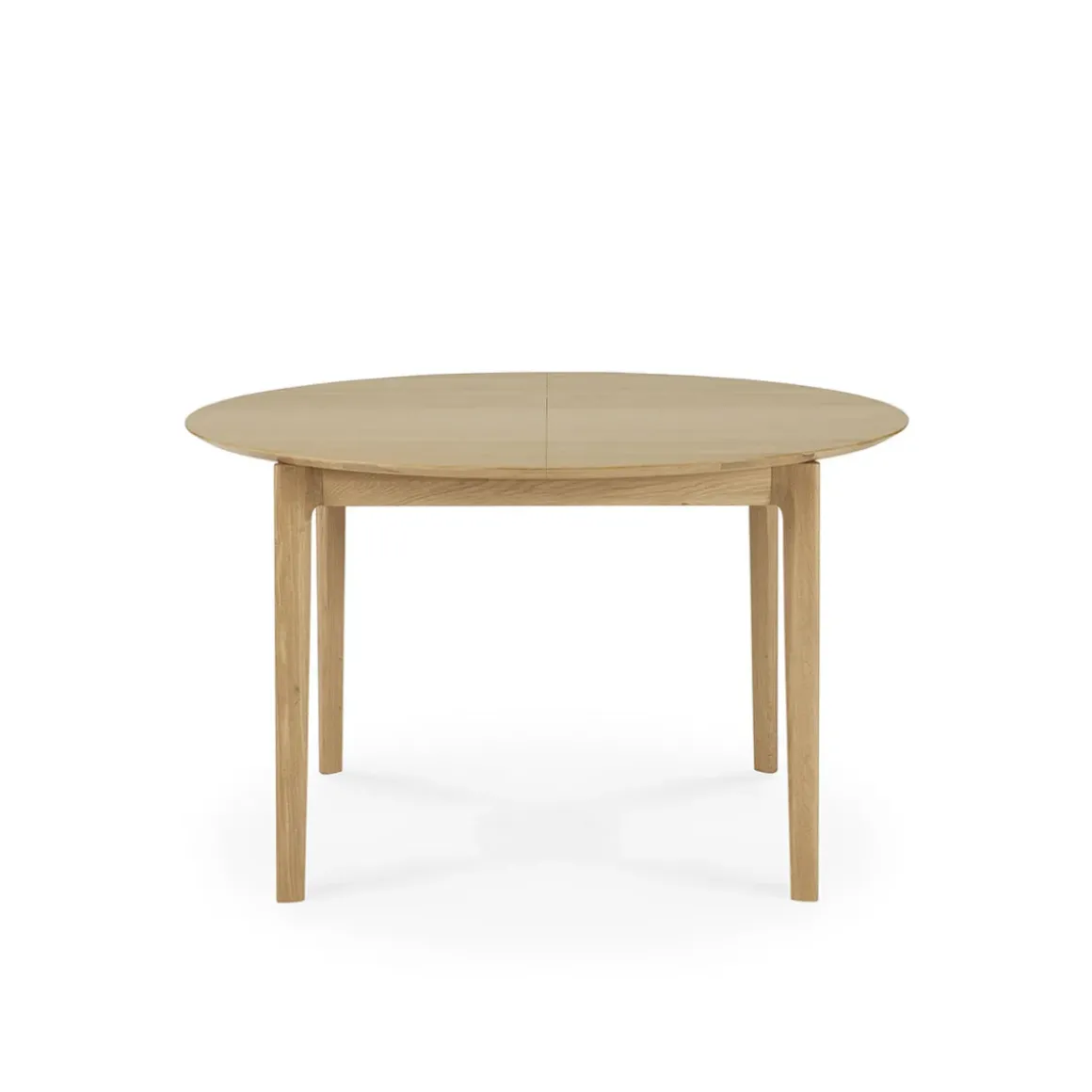 Table à rallonge Bok en chêne - L 129/179 cm