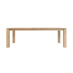 Table à rallonge Slice en chêne - 160/240 cm