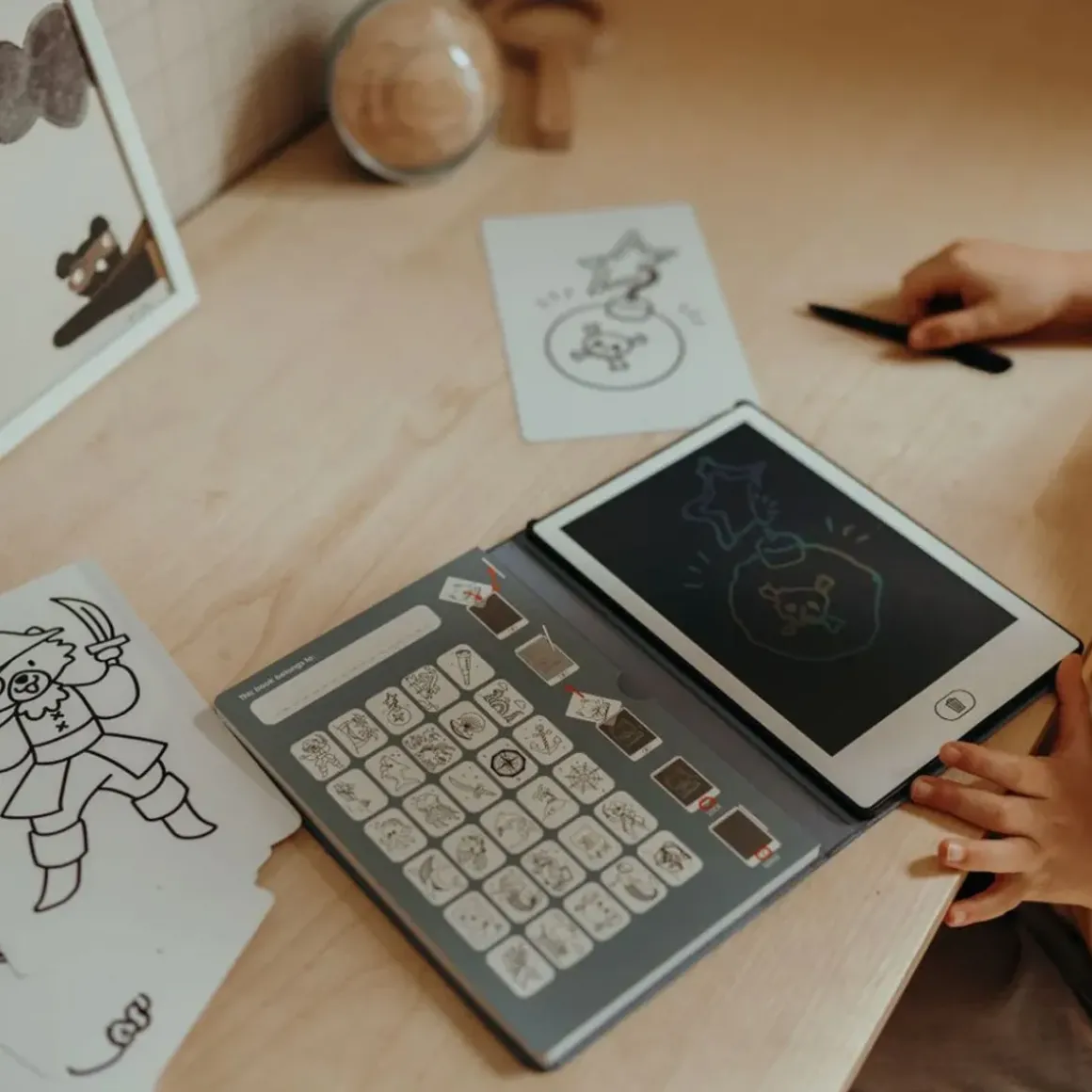 Tablette à Dessin Kidydraw Océans et Pirates