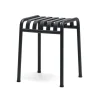 Tabouret Palissade en acier poudré - Anthracite