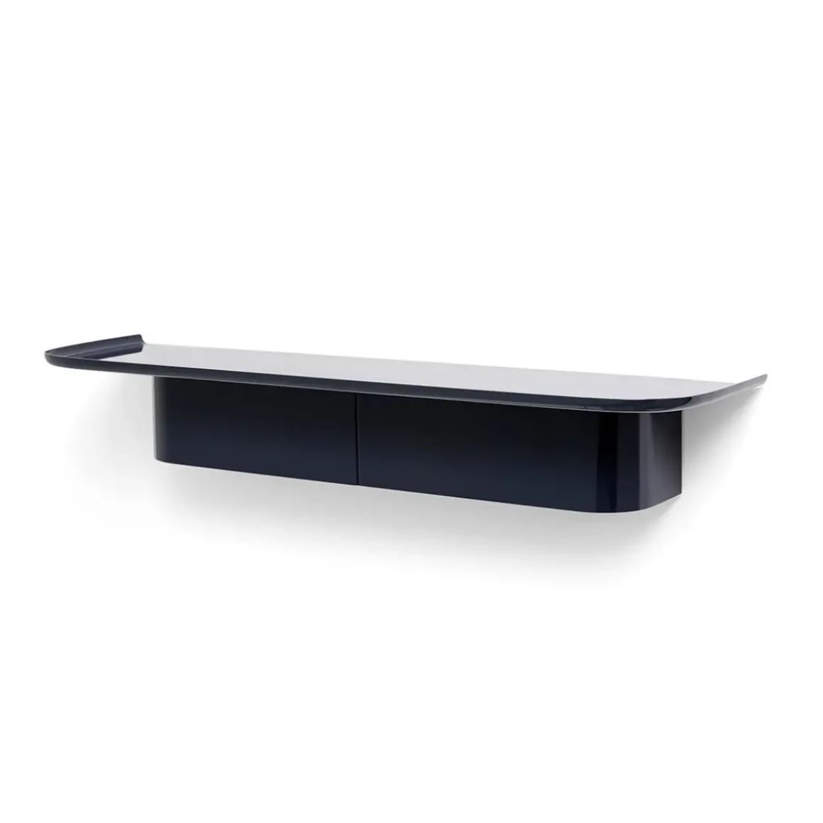 Étagère murale Korpus - l 90 x p 25 x h 14 cm - Bleu nuit