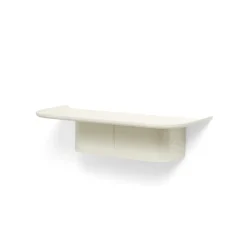 Étagère murale Korpus - l 25 x p 60 x h 14 cm - Crème