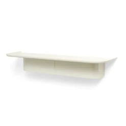 Étagère murale Korpus - l 90 x p 25 x h 14 cm - Crème