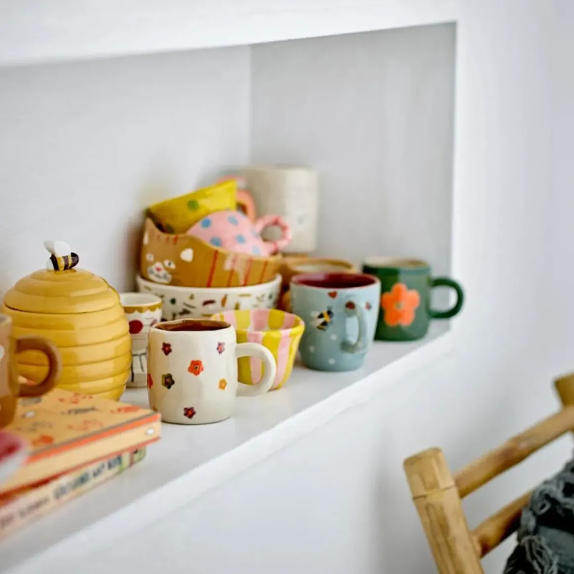 Tasse Addy en Grès - ? 5.5 cm x l 6.5 cm - Vert