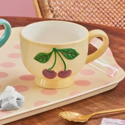 Tasse Cerises en relief - 250 ml