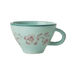 Tasse Fleurs Rose en céramique