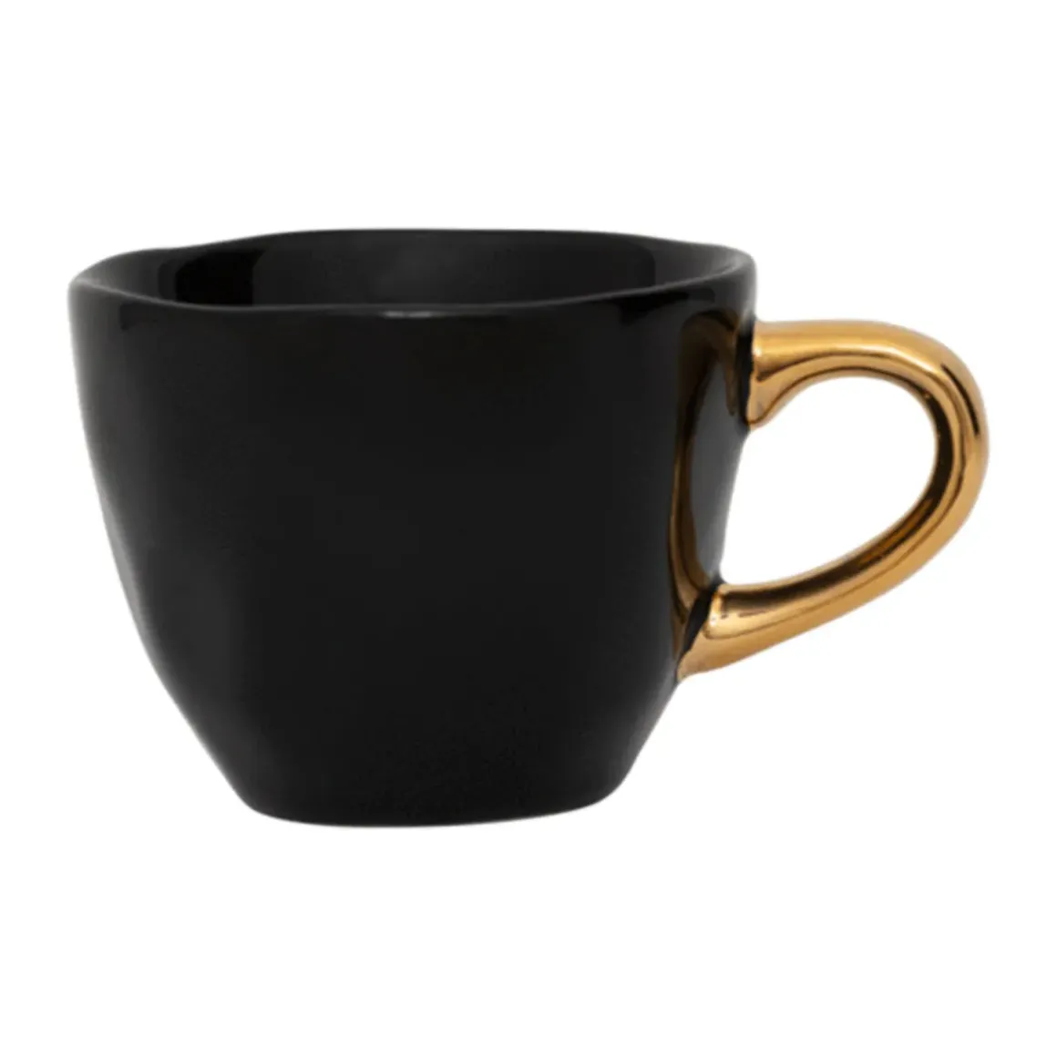 Tasse Good Morning en porcelaine - Noir