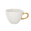 Tasse Good Morning en porcelaine - Gris blanc