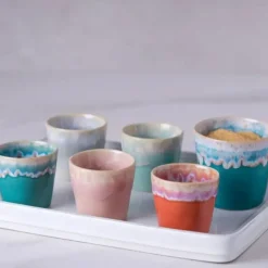 Tasse Grespresso en grès céramique - Aqua