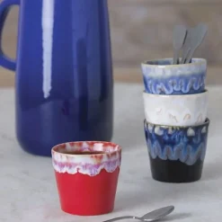 Tasse Grespresso en grès céramique - Rouge
