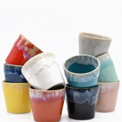Tasse Grespresso en grès céramique - Rouge