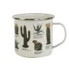 Tasse émail Botanique