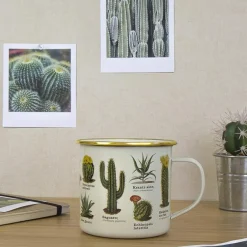 Tasse émail Botanique
