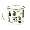 Tasse émail Café