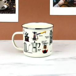 Tasse émail Café