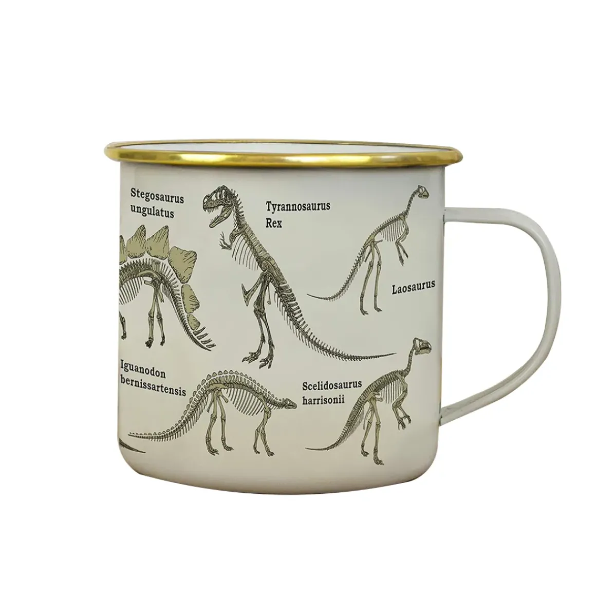 Tasse émail Dinosaures
