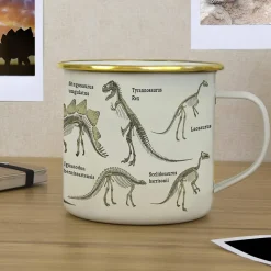 Tasse émail Dinosaures