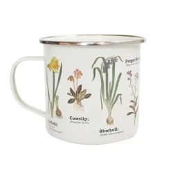 Tasse émail Fleurs Sauvages