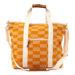 Tote bag Glacière - Vintage Doré Checker