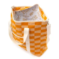 Tote bag Glacière - Vintage Doré Checker