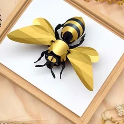 Trophée Abeille Géante Honey Bee - Satin Gold