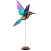 Trophée Origami Colibri Vert u0026 Violet