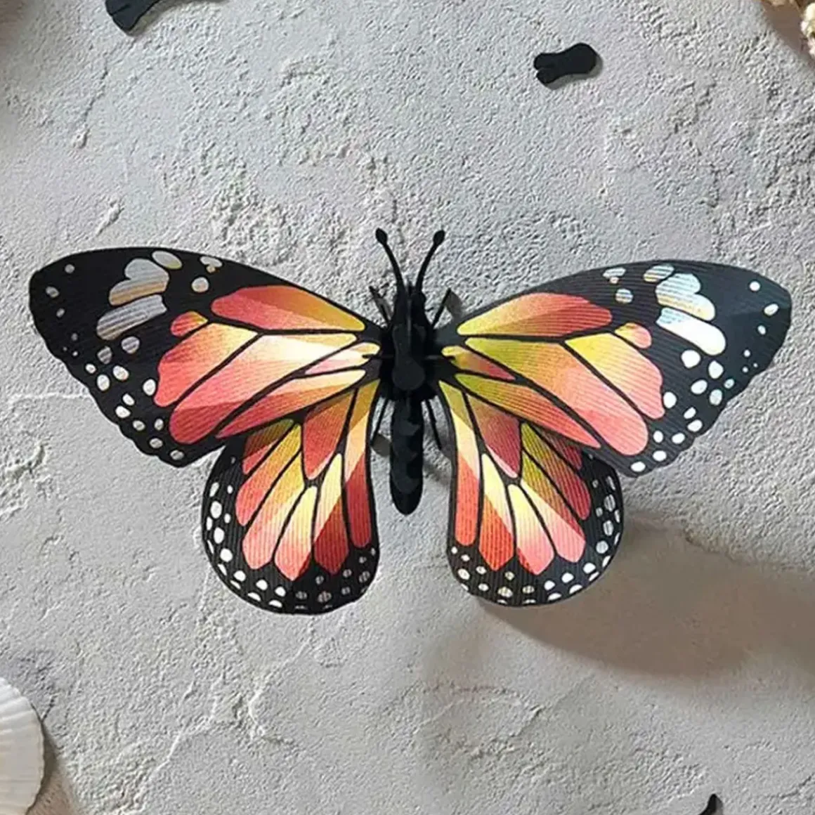 Trophée Origami Papillon Monarque