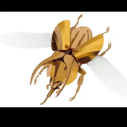 Trophée Origami Scarabée Atlas Doré