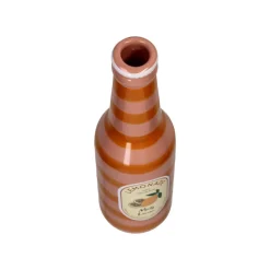 Vase Bouteille en faïence - Ø 6,5 x 24 cm