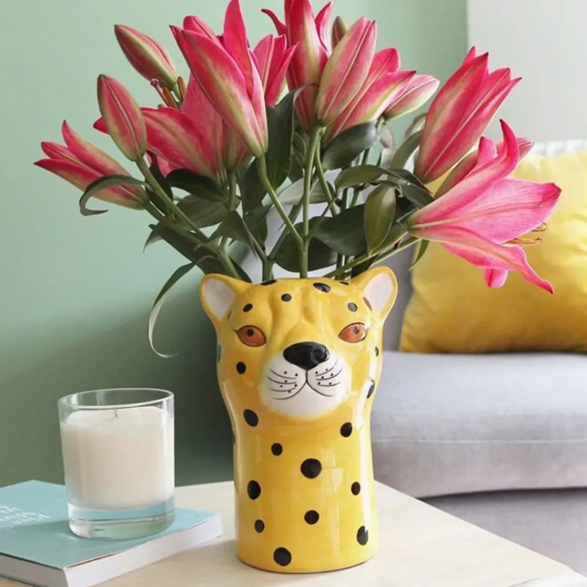 Vase Léopard